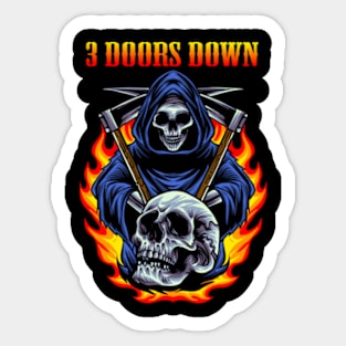 3 DOORS DOWN BAND Sticker